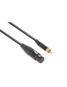 Power Dynamics Connex CX136 Cable Conv. XLR F- RCA Male