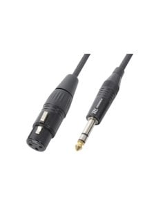 Power Dynamics Connex CX46-1 Cable XLR F-6.3 Stereo 1.5m