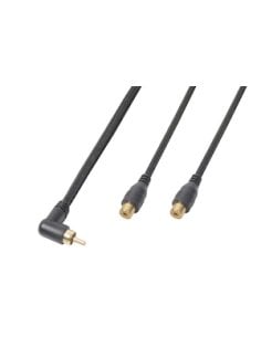 Power Dynamics Connex CX143 Cable 1xRCA M-2xRCA F 0,3m
