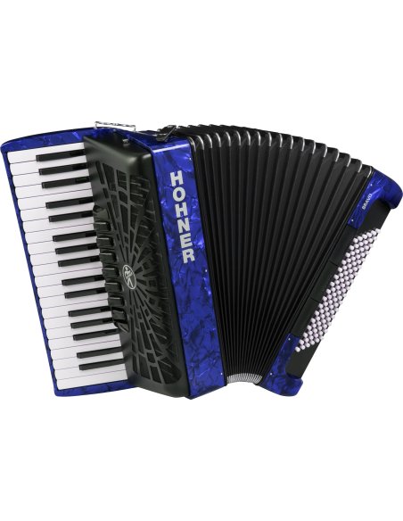 HOHNER BRAVO III 96 BLU A16742 SILENTKEY HOHNER BRAVO III 96 BLU A16742 SILENTKEY