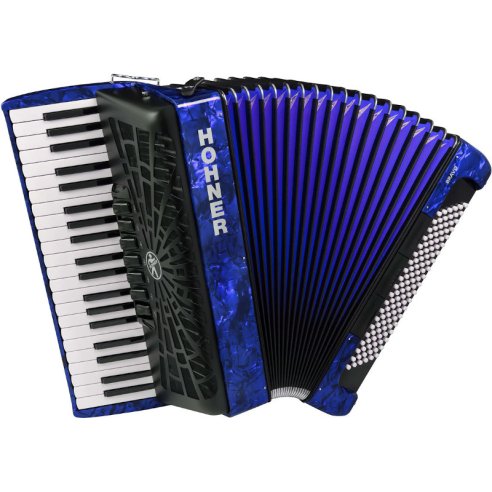 HOHNER BRAVO III 96 BLU A16742 SILENTKEY