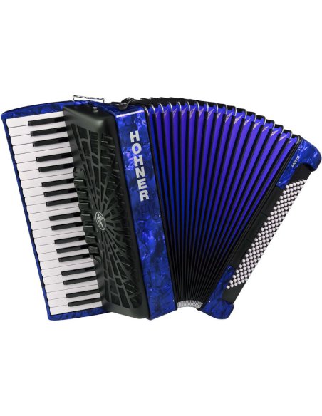 HOHNER BRAVO III 96 BLU A16742 SILENTKEY HOHNER BRAVO III 96 BLU A16742 SILENTKEY