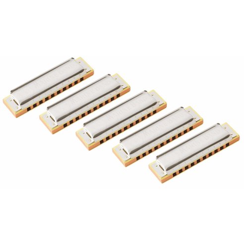 HOHNER MARINE BAND 1896 5-PACK (C-, D-, E-, G-, A-MAJOR)