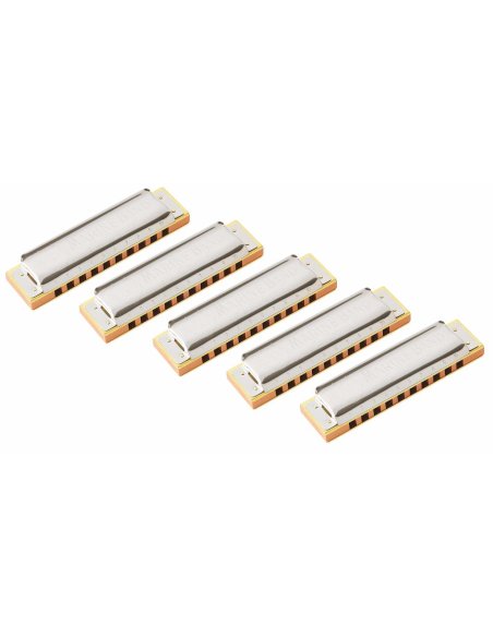 HOHNER MARINE BAND 1896 5-PACK (C-, D-, E-, G-, A-MAJOR) HOHNER MARINE BAND 1896 5-PACK (C-, D-, E-, G-, A-MAJOR)