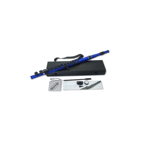 NUVO ITALIA STUDENT FLUTE (BLU/NERO)