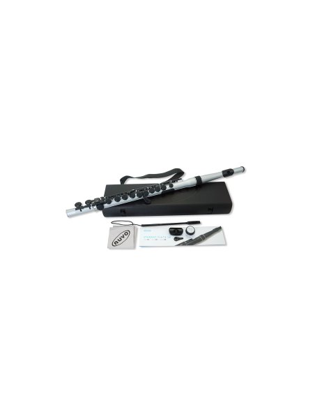NUVO ITALIA STUDENT FLUTE (ARGENTO/NERO) NUVO ITALIA STUDENT FLUTE (ARGENTO/NERO)
