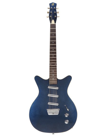 DANELECTRO 59 TRIPLE DIVINE BLUE METALLIC
