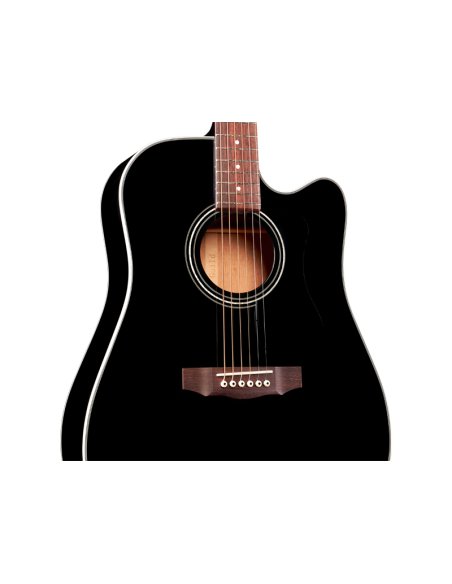 GUILD ITALIA D-140 CE BLACK GUILD ITALIA D-140 CE BLACK