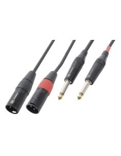 Power Dynamics Connex CX64-6 Cable 2xXLR M-2x6.3Mono 6m