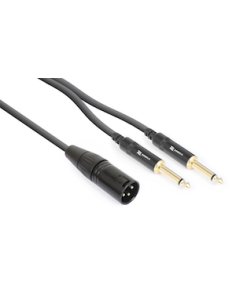 Power Dynamics Connex CX56-1 Cable XLR M-2x6.3Mono 1.5m