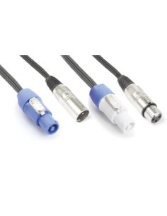 Power Dynamics Connex CX05-3 PwcB/XLR F-PwcA/XLR M 3m