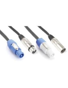Power Dynamics Connex CX06-10 PwcB/XLR M-PwcA/XLR F10m