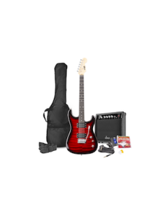 Max GigKit Electr.PGGuitar Pack D.Red