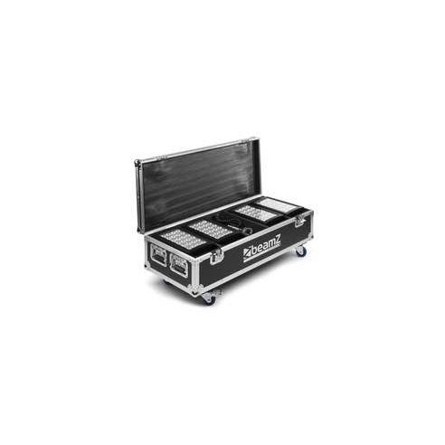 BeamZ FL4 Flightcase4pcs StarColor240-360