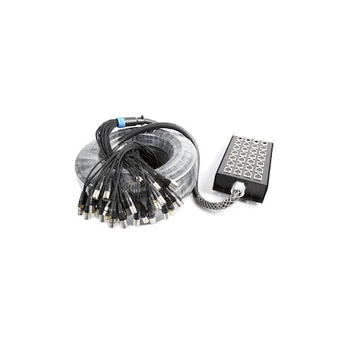 Power Dynamics Connex CX166 Stage Snake XLR 24 F+4 M 30m
