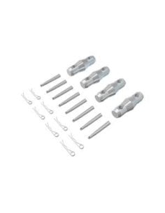 BeamZ P30 Truss Conn.Set 4 couplers, 8 cl