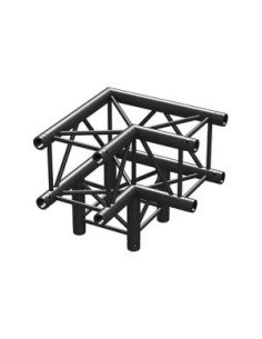 BeamZ P30-C30 Truss 3 way corner 0,5 BLK