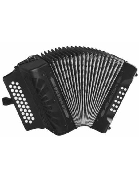 HOHNER EL REY DEL VALLENATO ADG NERO SILVER GRILL HOHNER EL REY DEL VALLENATO ADG NERO SILVER GRILL