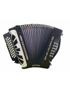 HOHNER EL REY DEL VALLENATO ADG NERO SILVER GRILL 2