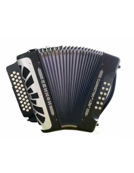 HOHNER EL REY DEL VALLENATO ADG NERO SILVER GRILL HOHNER EL REY DEL VALLENATO ADG NERO SILVER GRILL