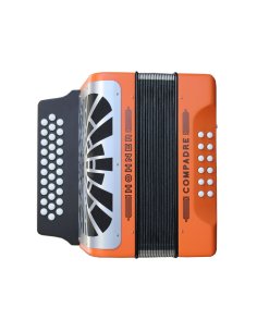 HOHNER EL REY DEL VALLENATO ADG ARANCIONE SILVER GRILL 2
