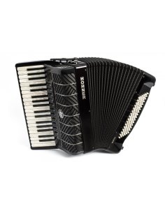 HOHNER MATTIA IV 96 BK GUN BLACK, PEARL KEYS