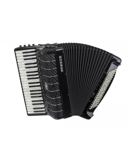 HOHNER MATTIA IV 120 BK GUN BLACK, PEARL KEYS HOHNER MATTIA IV 120 BK GUN BLACK, PEARL KEYS