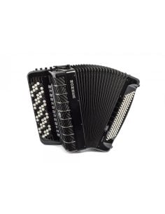 HOHNER MATTIA IV 120 C-STEPPED, BK GUN BLACK