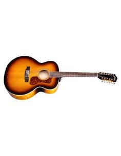 GUILD ITALIA F-2512E DELUXE MAPLE ATB 12-STRING ANTIQUE BURST 2
