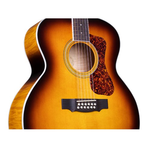 GUILD ITALIA F-2512E DELUXE MAPLE ATB 12-STRING ANTIQUE BURST