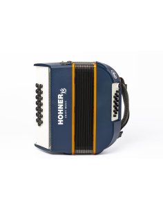 HOHNER FISARMONICA XS BAMBINI, BOTONI, C, BLU/ORANGE W. GIGBAG 2
