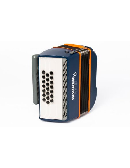 HOHNER FISARMONICA XS BAMBINI, BOTONI, C, BLU/ORANGE W. GIGBAG HOHNER FISARMONICA XS BAMBINI, BOTONI, C, BLU/ORANGE W. GIGBAG