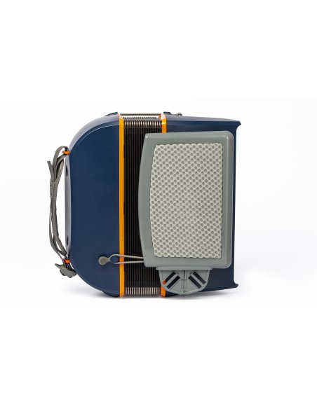 HOHNER FISARMONICA XS BAMBINI, BOTONI, C, BLU/ORANGE W. GIGBAG HOHNER FISARMONICA XS BAMBINI, BOTONI, C, BLU/ORANGE W. GIGBAG