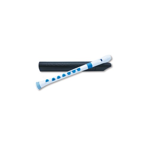 NUVO ITALIA RECORDER+ -DITEGGIATURA TEDESCA (BIANCO/BLU)