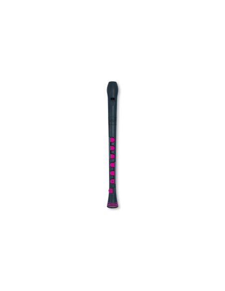 NUVO ITALIA RECORDER+ -DITEGGIATURA BAROCCA (NERO/ROSA) NUVO ITALIA RECORDER+ -DITEGGIATURA BAROCCA (NERO/ROSA)