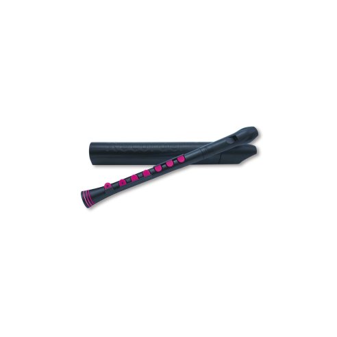 NUVO ITALIA RECORDER+ -DITEGGIATURA BAROCCA (NERO/ROSA)