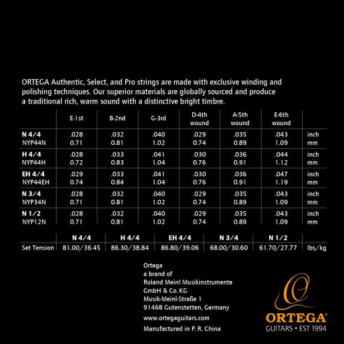 ORTEGA NYP12N