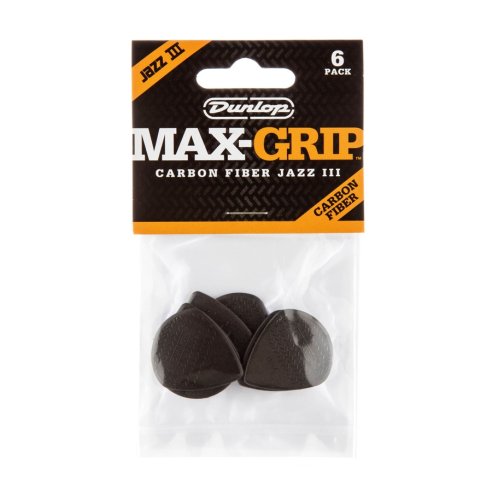 Dunlop 471P3C Max-Grip Jazz III Carbon Fiber