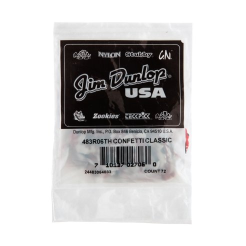 Dunlop 483R#06 Confetti Classic - Thin