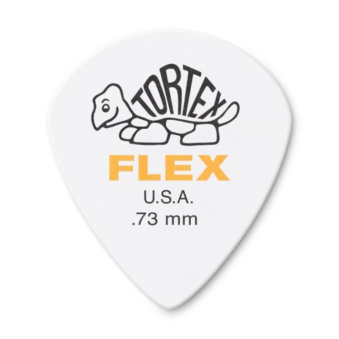 Dunlop 468R.73 Tortex Flex Jazz III .73mm bag/72