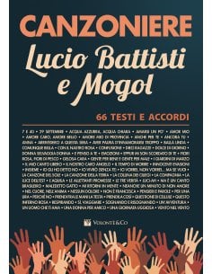 CANZONIERE LUCIO BATTISTI E MOGOL