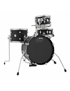 DW DESIGN MINI PRO 10TT/13FT/16BD/12SD BLACK SATIN EX DEMO