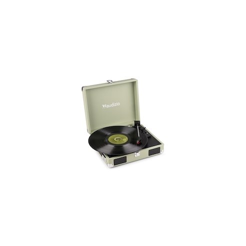 Audizio RP111 Record Player Briefc Wood