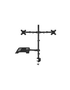 Audizio CMA20L Double Monitor Arm Lapt.