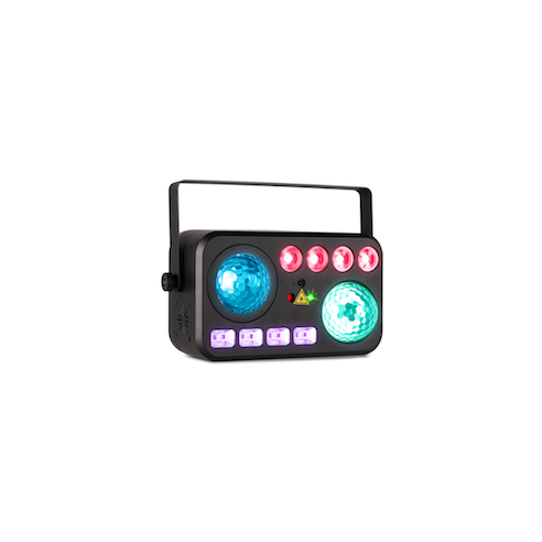 beamZ Shimmer 6 Multi DJ Effect DMX IR