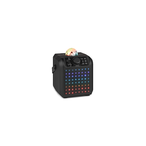 Fenton KAR55B Karaoke Sp.2Mic.BT LED JB BL