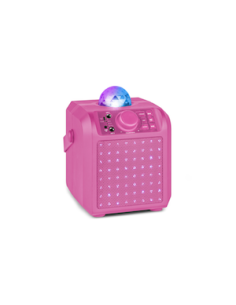 Fenton KAR55PKaraoke Sp.2Mic.BT LED JB PNK