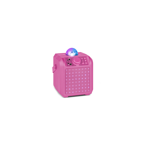Fenton KAR55PKaraoke Sp.2Mic.BT LED JB PNK