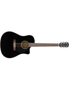 FENDER CD60SCE BLACK WN