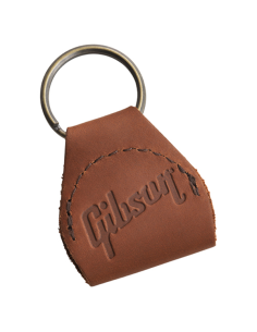 GIBSON AKYC-BRN PREMIUM LEATHER KEYCHAIN PICKHOLDER BROWN